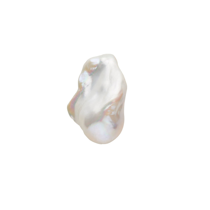 35.7 x 24.6 mm White Freshwater Fireball Pearl