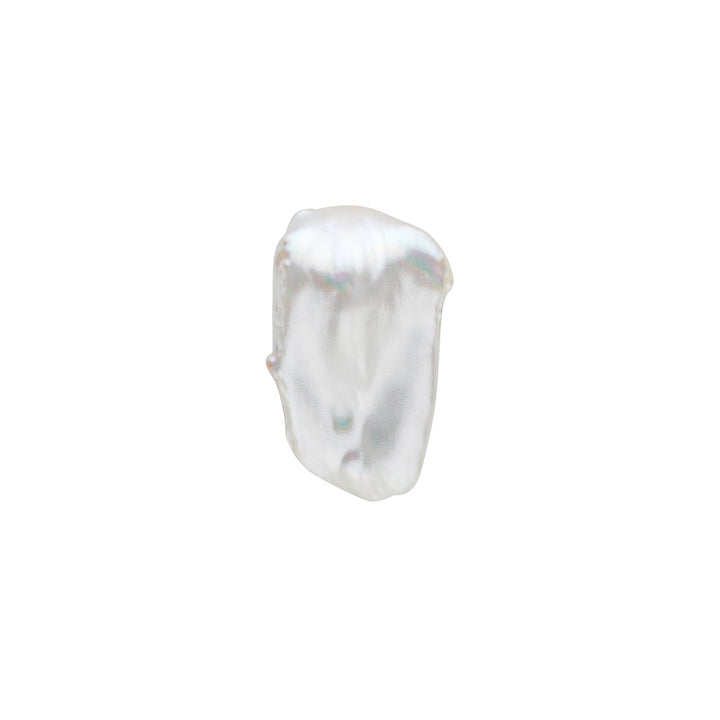 35.8 x 20.6 mm White Freshwater Fireball Pearl