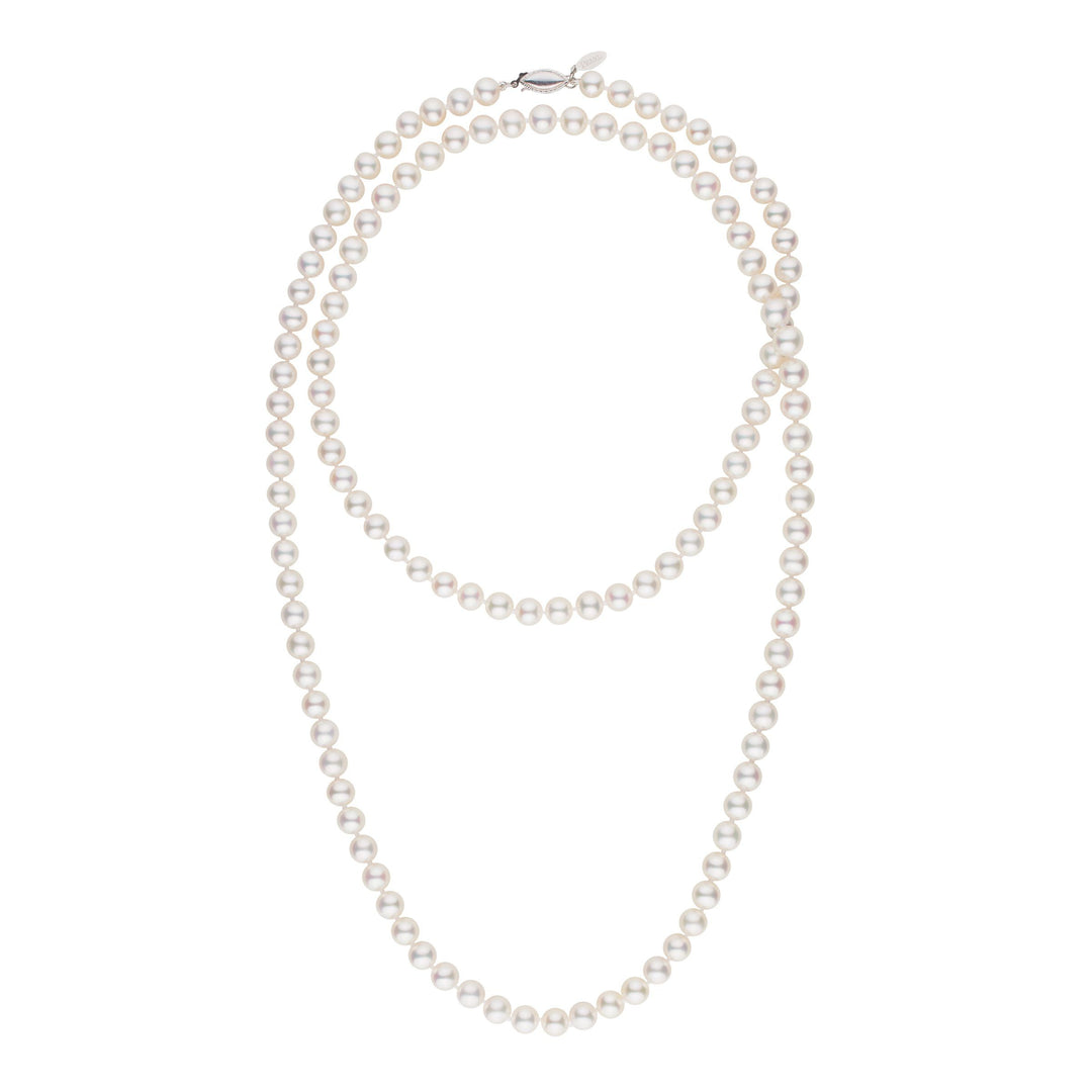 6.0-7.0 mm 35-Inch White Freshadama Freshwater Pearl Necklace