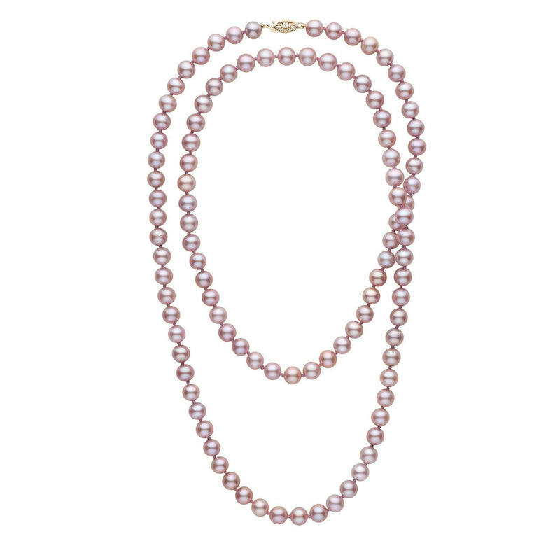 35-inch 7.5-8.0 mm AAA Lavender Freshwater Pearl Necklace – Pearl