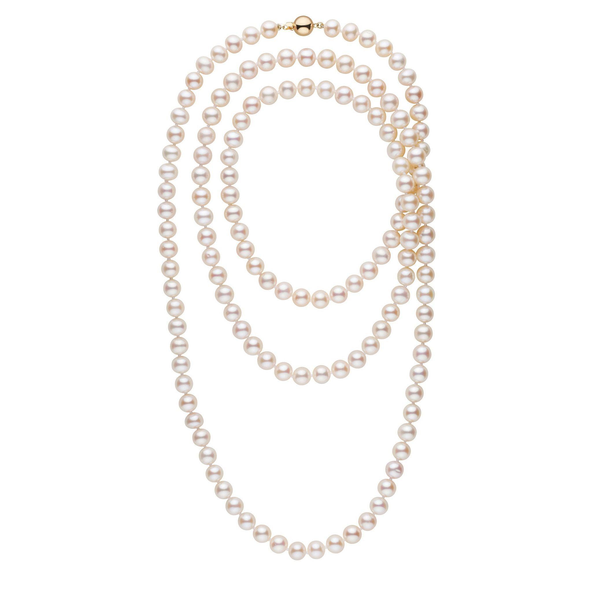 PEARL ( パール )
PCJ-633BB ブームボックスカホン 52-inch 8.5-9.5 mm AA+ White Freshwater Pearl Necklace – Pearl