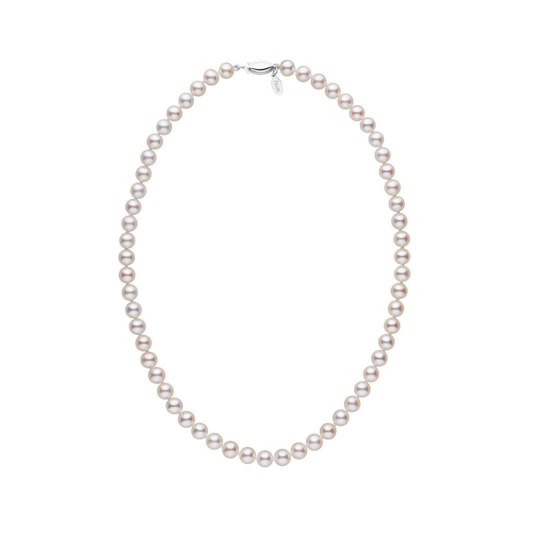 6.5-7.0 mm 16 Inch White Freshadama Freshwater Pearl Necklace