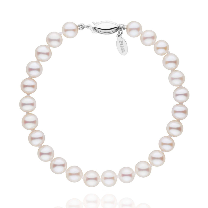 6.5-7.0 mm White Freshadama Pearl Bracelet