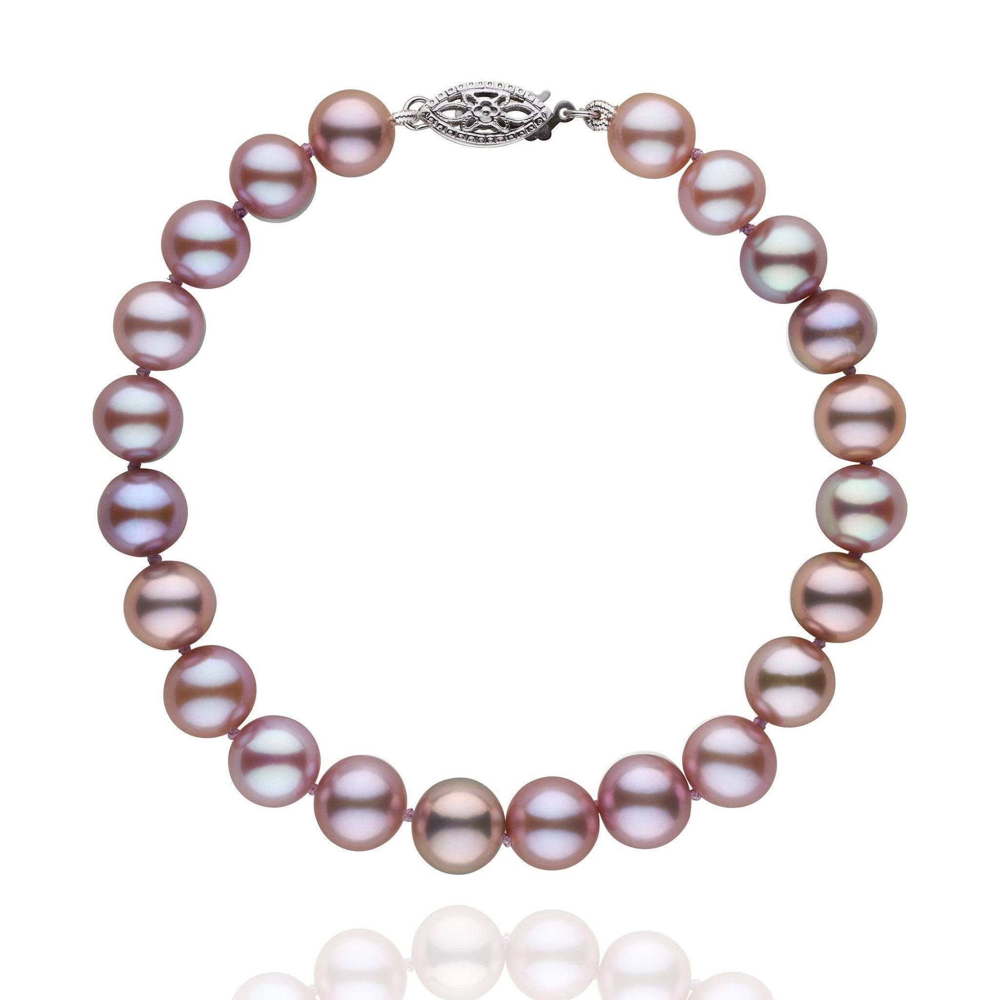 7.5-8.0 mm AAA Lavender Freshwater Pearl Bracelet