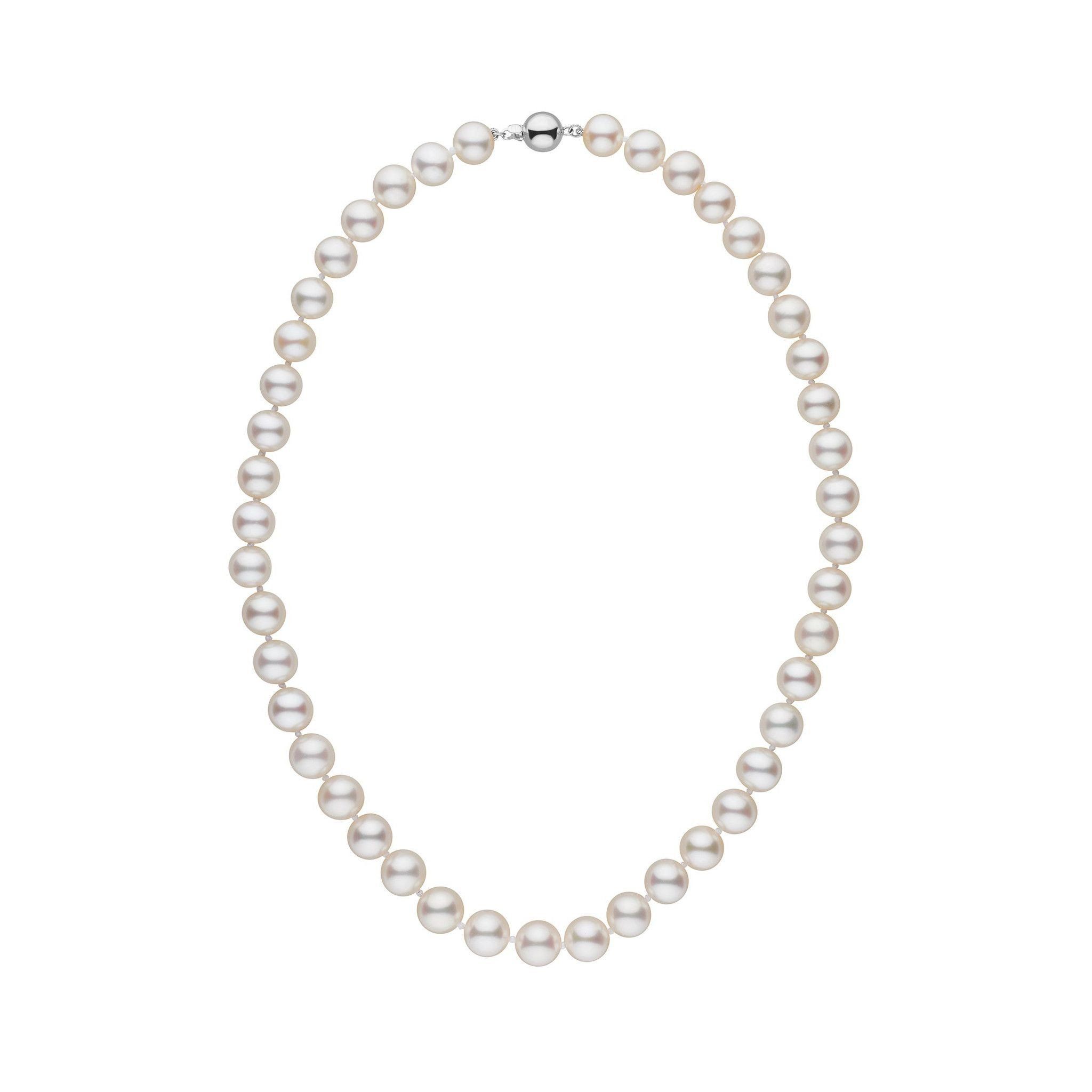 8.5-9.0 mm 16 Inch AAA White Freshwater Pearl Necklace