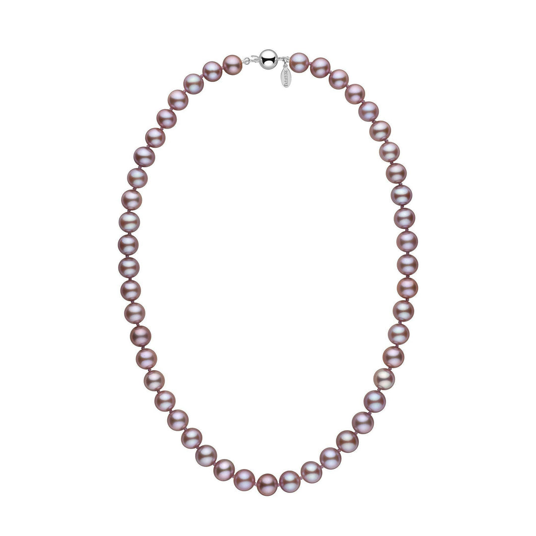 8.5-9.0 mm 18 Inch Lavender Freshadama Freshwater Pearl Necklace