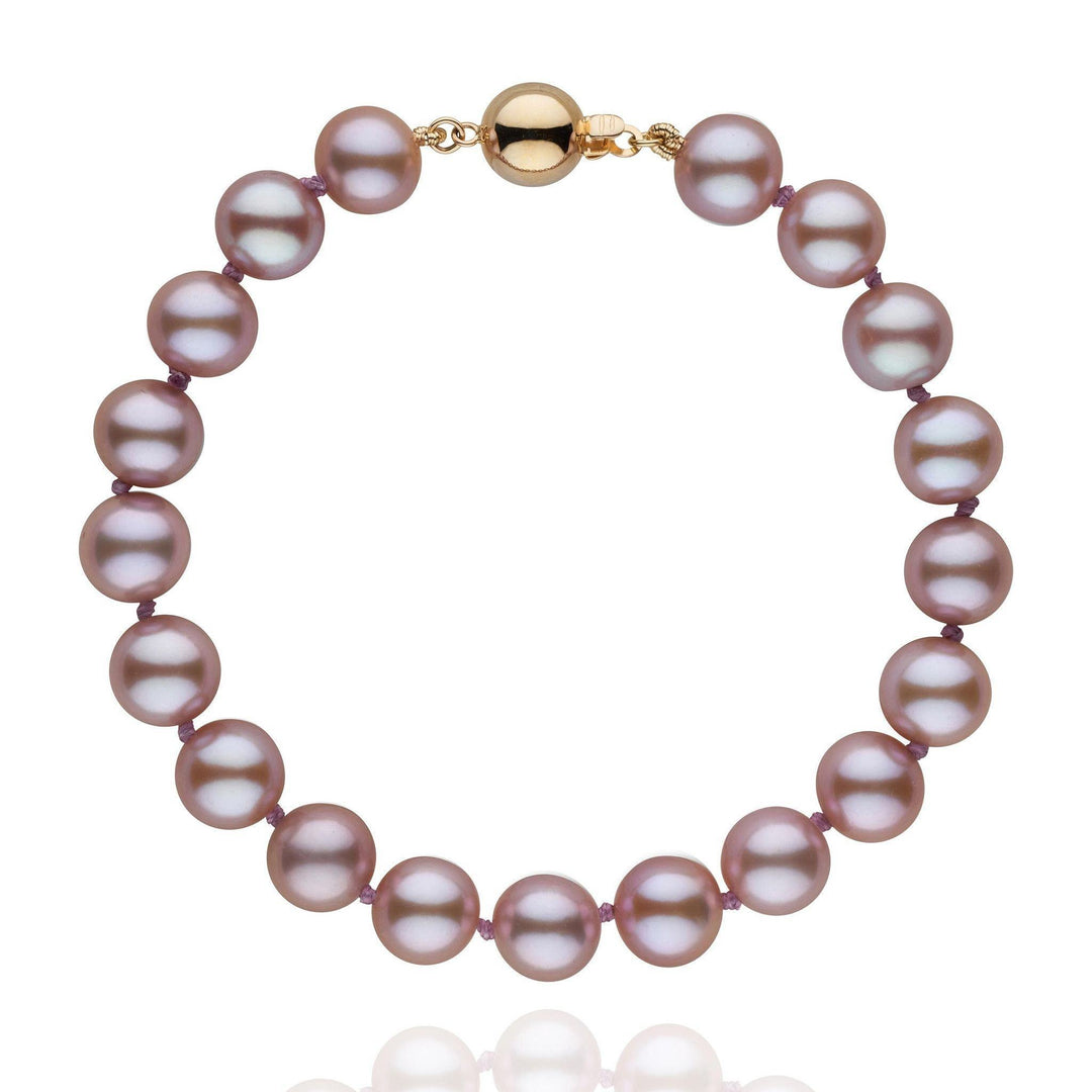 8.5-9.0 mm AAA Lavender Freshwater Pearl Bracelet