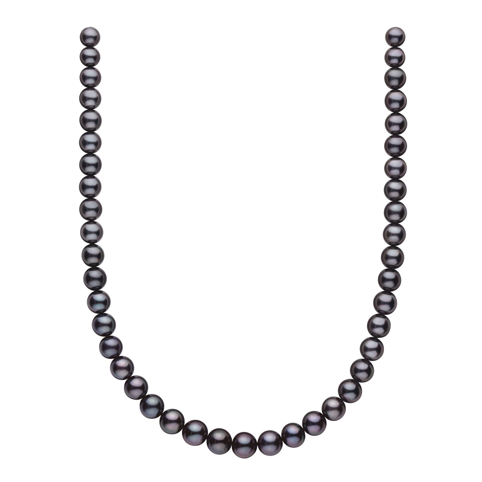 8.2-10.5 mm AAA Tahitian Round Pearl Necklace