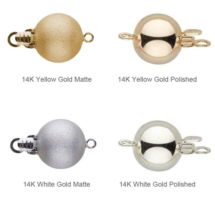 Ball Clasp Options