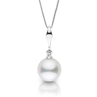 Essential Collection 9.0-10.0 mm White South Sea Pearl Pendant wg