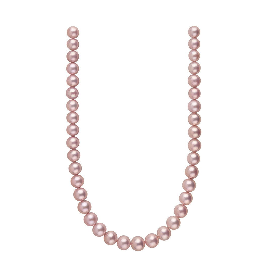 9.7-11.8 mm Rosewater Pink Edison Freshwater Pearl Necklace