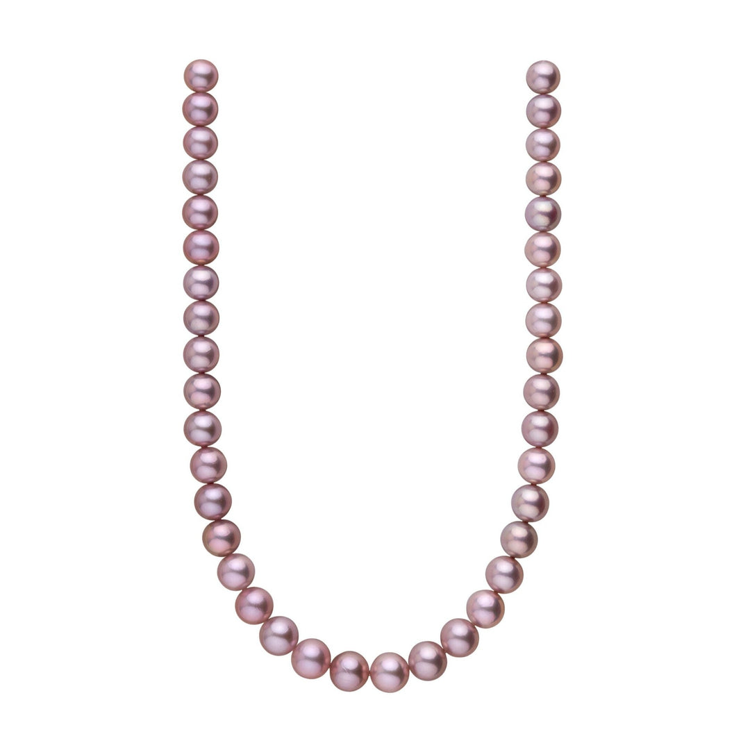 9.8-11.5 mm Lilac Edison Freshwater Pearl Necklace