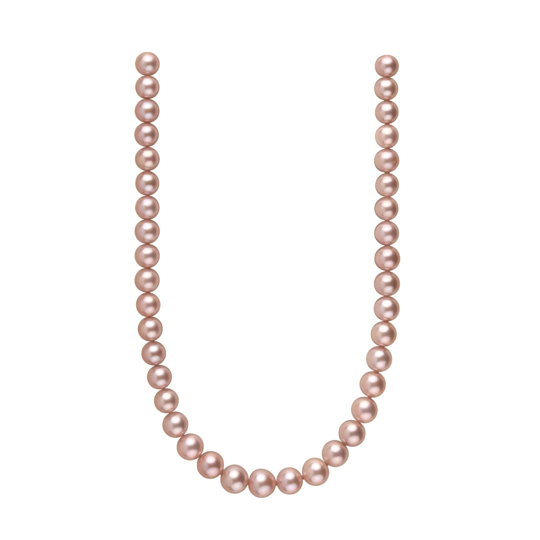 9.8-11.8 mm Blush Pink Edison Freshwater Pearl Necklace