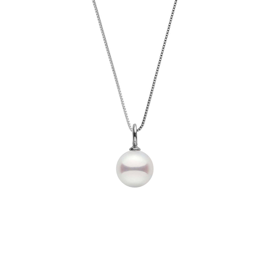 8.5-9.0 mm Akoya Pearl Muse Collection Pendant white gold