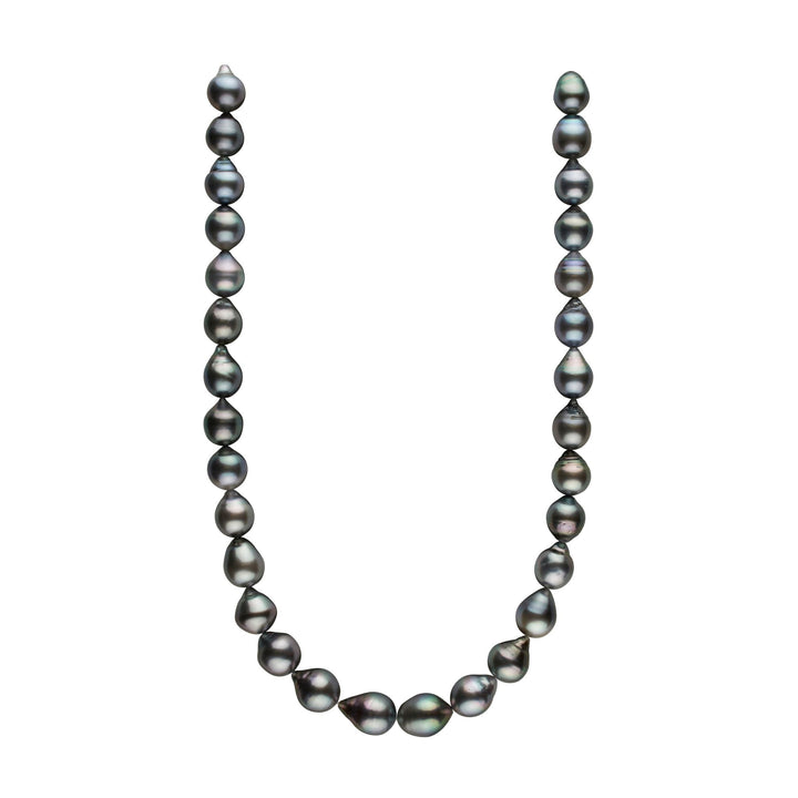 10.2-12.2 mm AA+/AAA Tahitian Drop Pearl Necklace