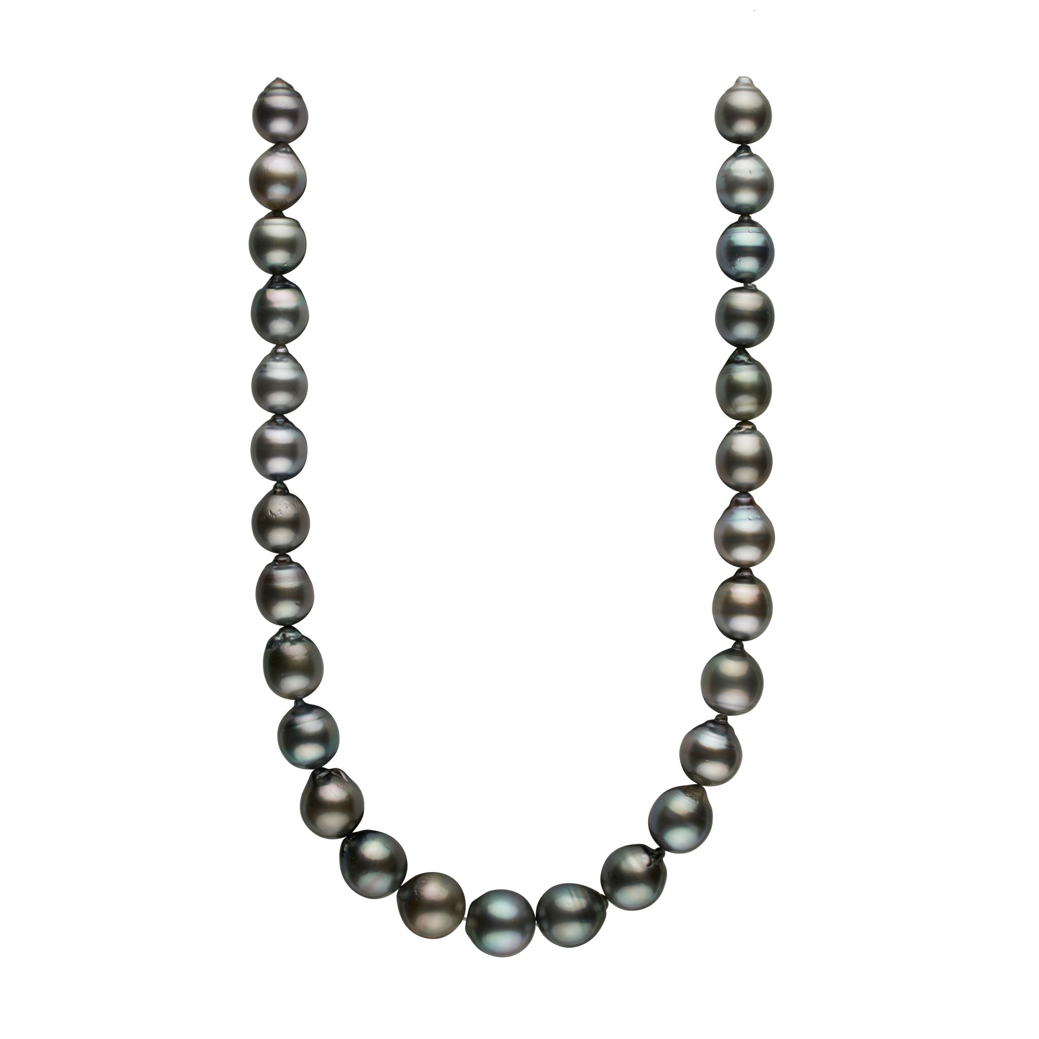 12.1-14.0 mm AA+/AAA Tahitian Drop Pearl Necklace