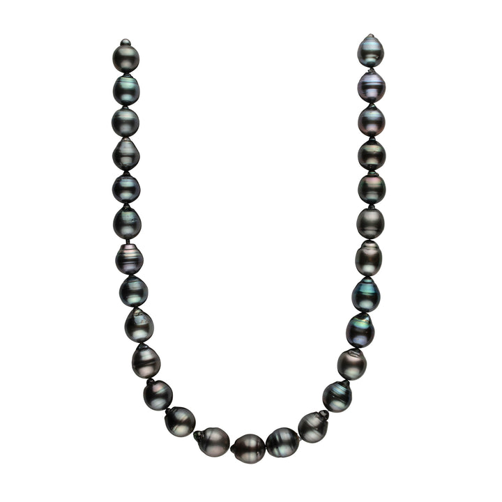 12.0-12.9 mm AA+ Tahitian Drop Pearl Necklace