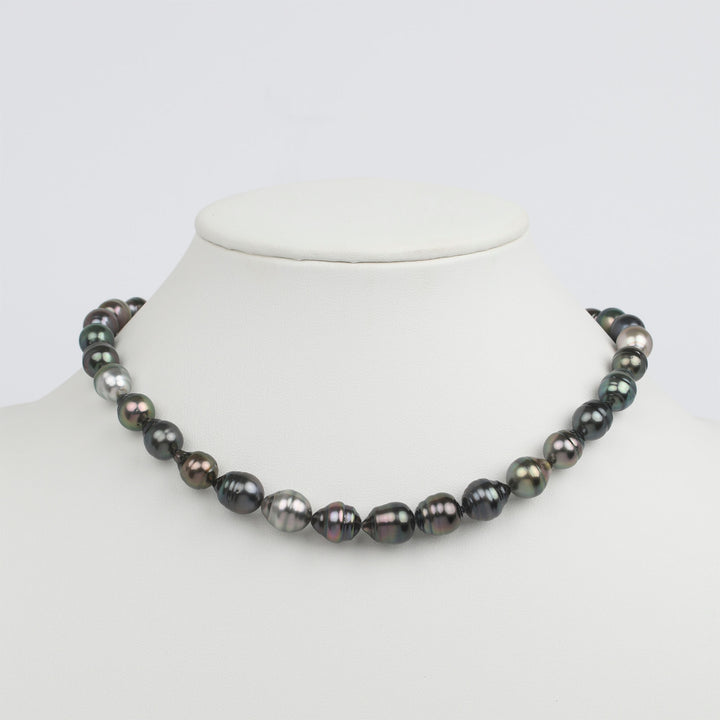 8.5-10.8 mm AAA Tahitian Baroque Pearl Necklace