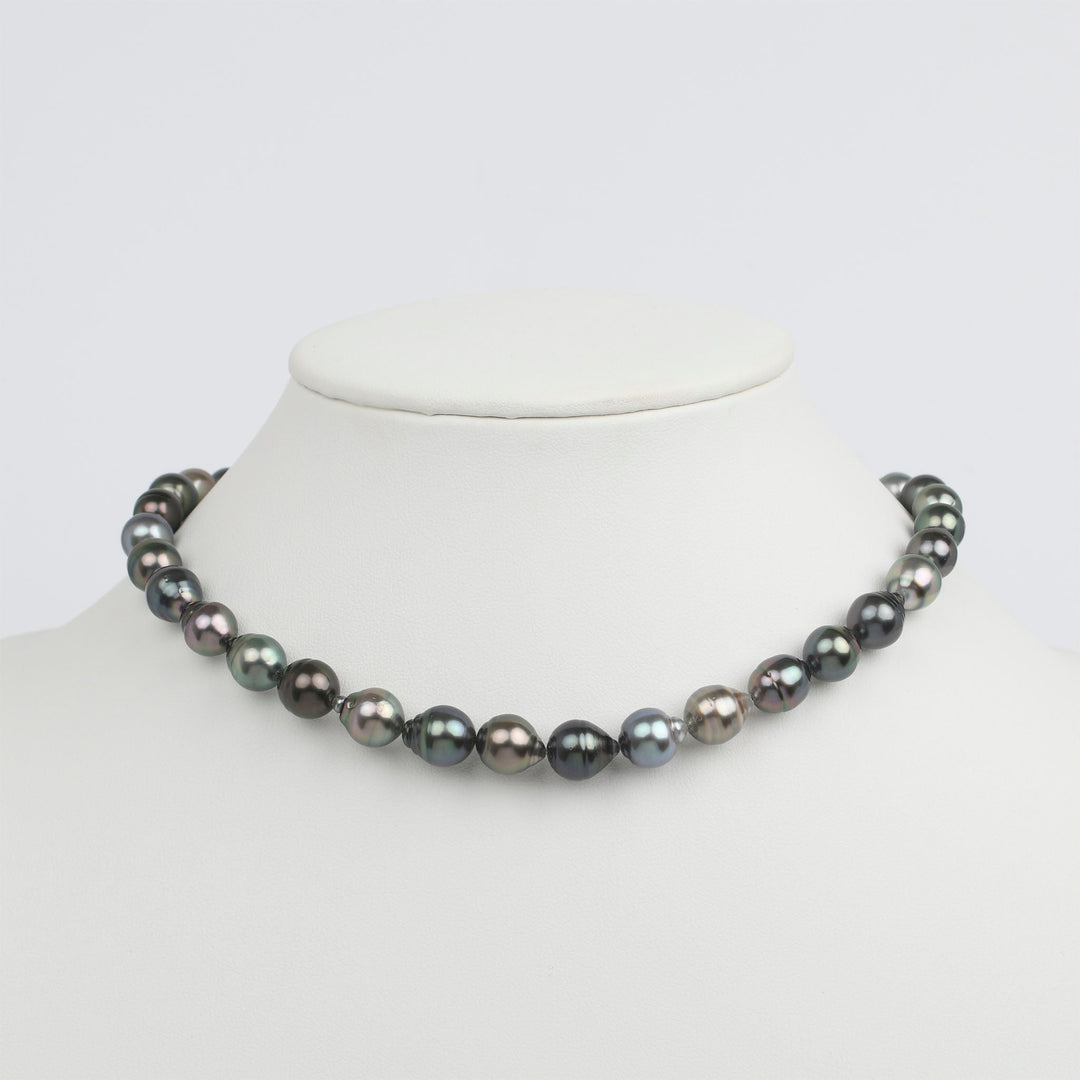 8.4-10.3 mm AAA Tahitian Baroque Pearl Necklace