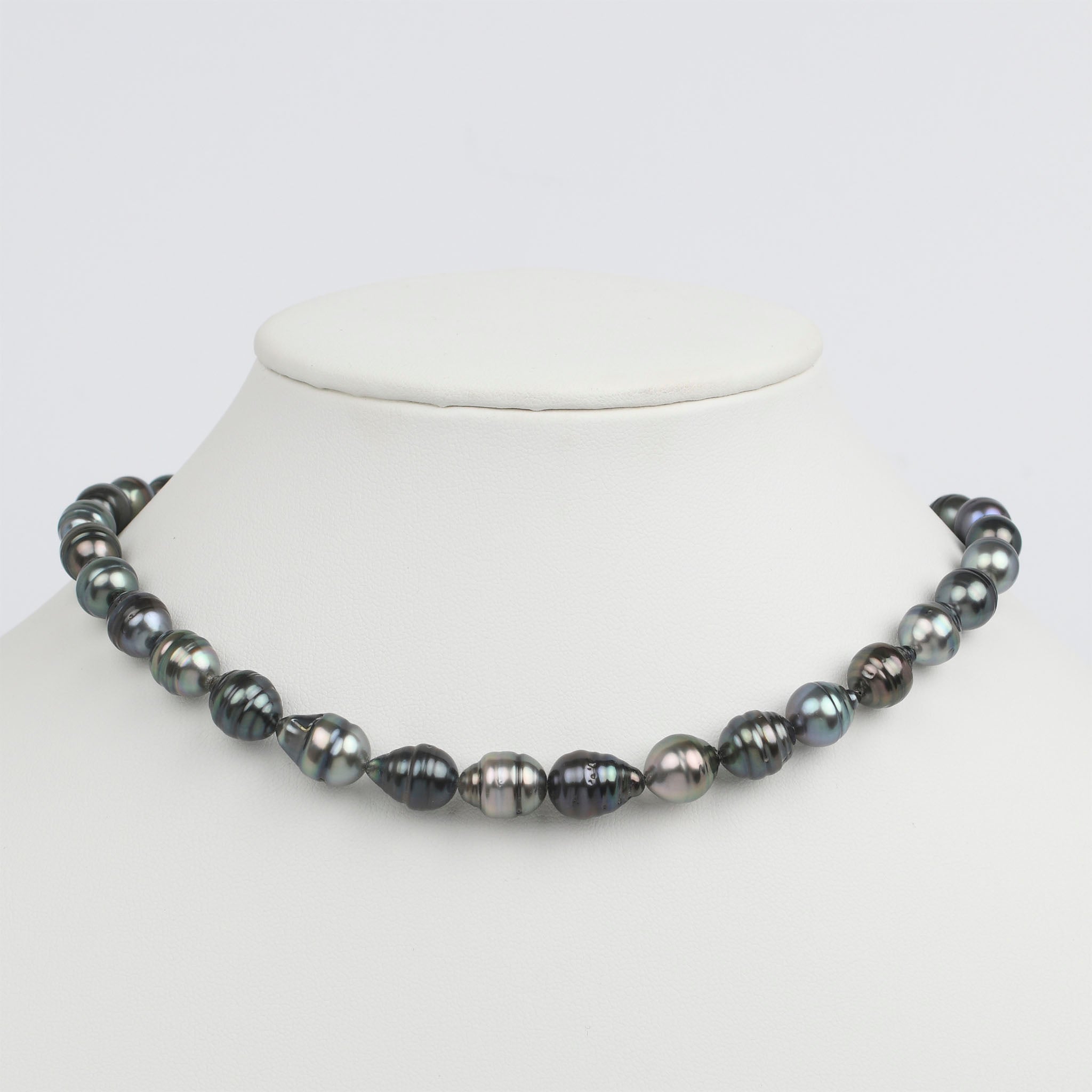 8.0-10.3 mm AA+/AAA Tahitian Baroque Pearl Necklace
