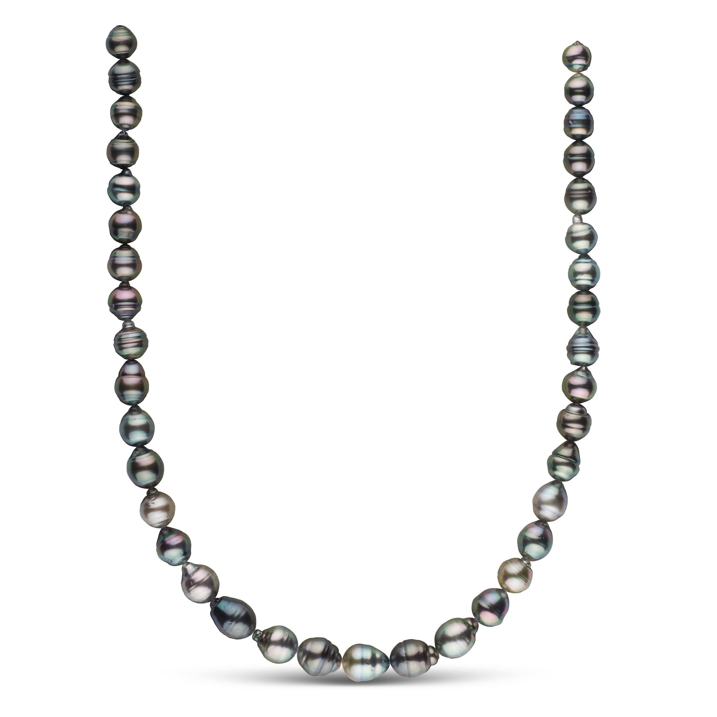 8.0-10.4 mm AA+/AAA Tahitian Baroque Pearl Necklace