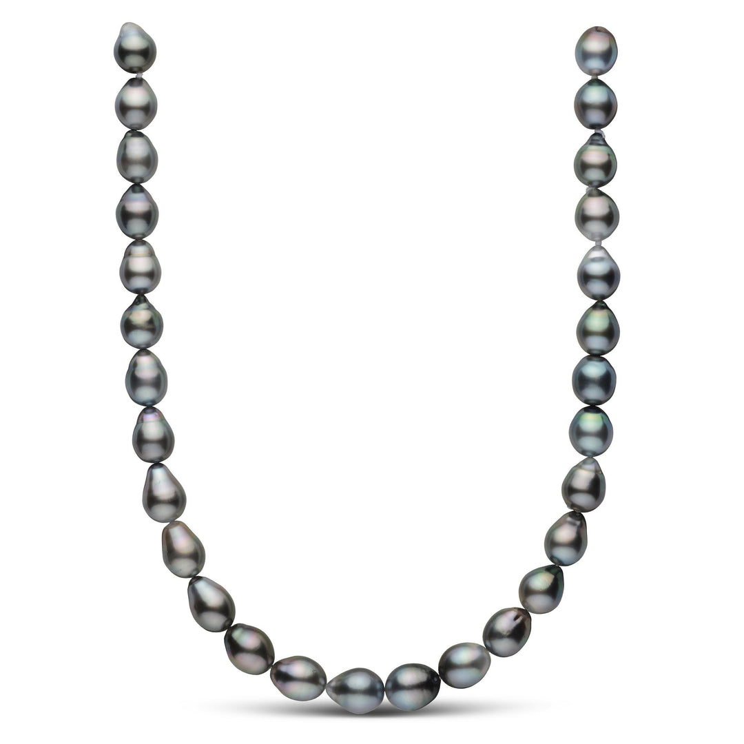 11.2-12.2 mm AAA Tahitian Drop Pearl Necklace