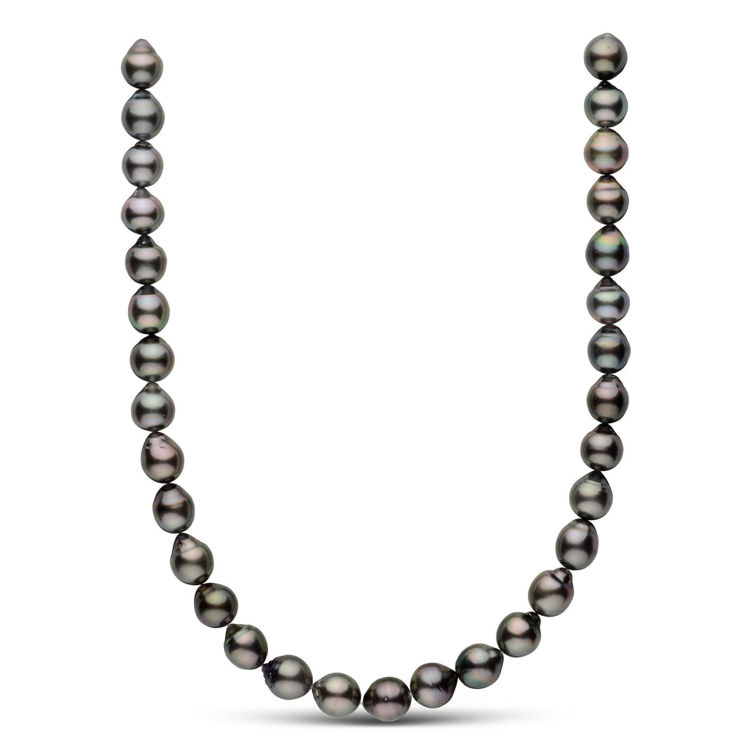 11.1-11.9 mm AA+/AAA Tahitian Drop Pearl Necklace