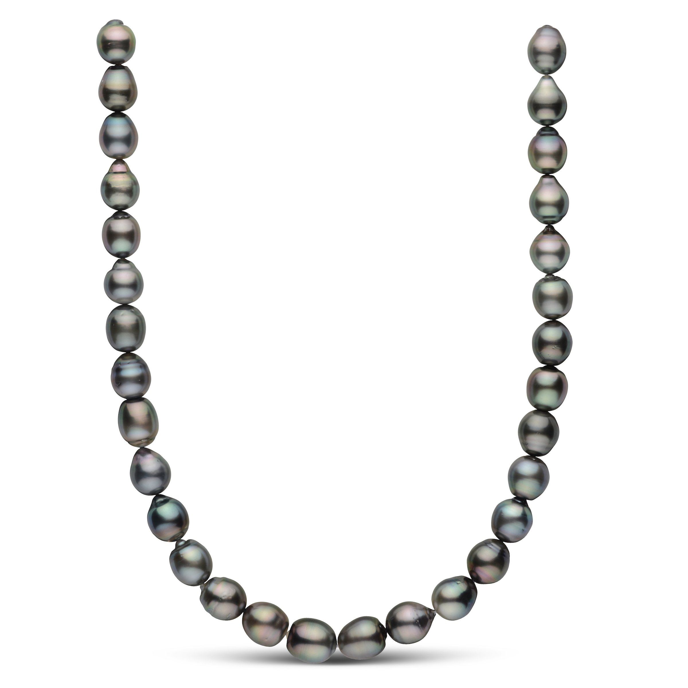 11.0-12.2 mm AAA Tahitian Drop Pearl Necklace