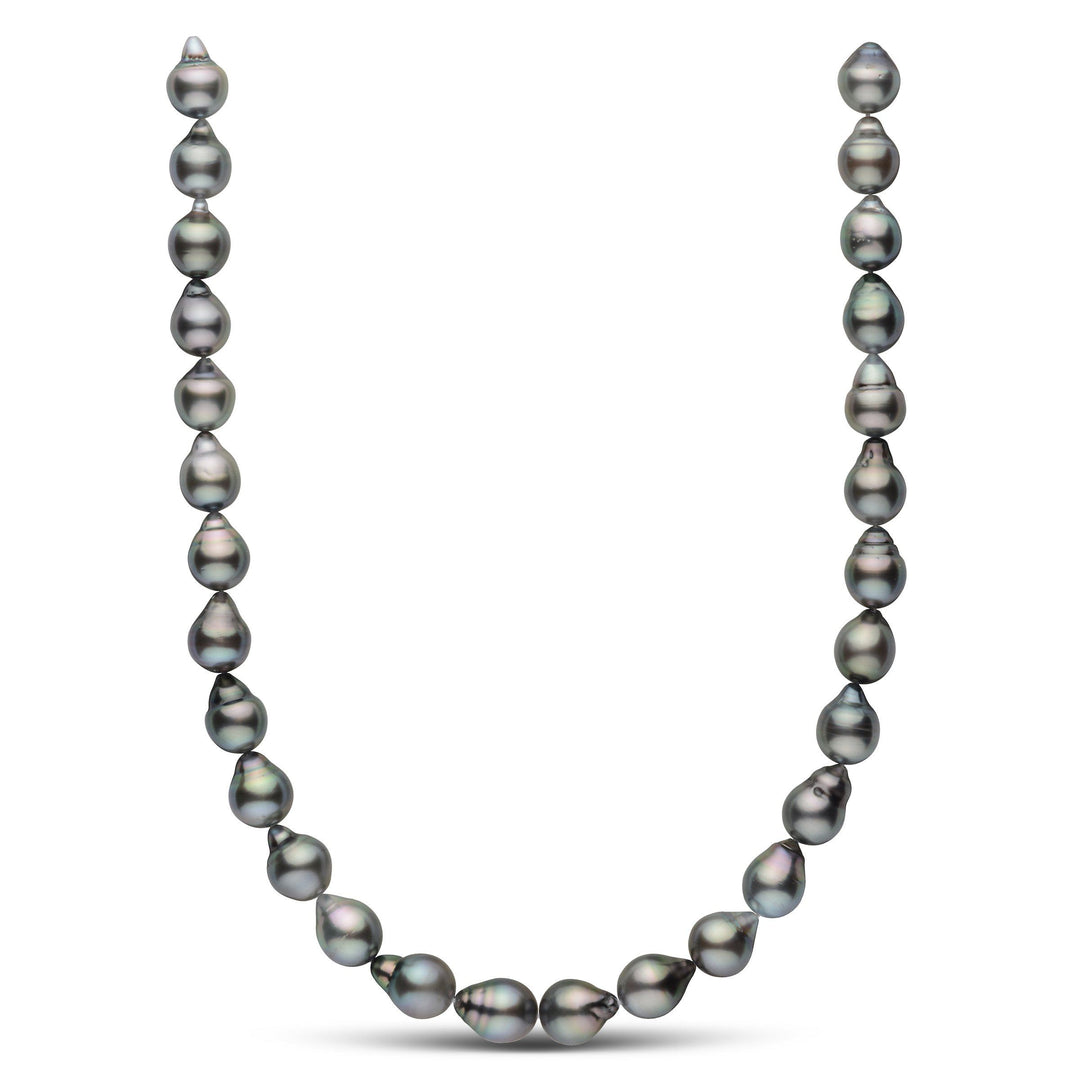 11.2-11.9 mm AAA Tahitian Drop Pearl Necklace