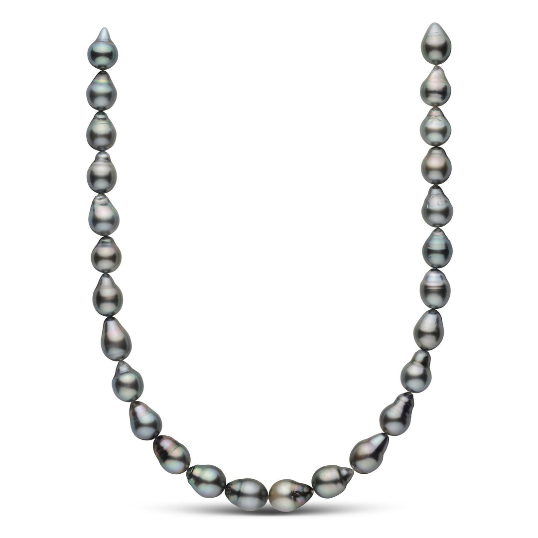 11.1-11.8 mm AAA Tahitian Drop Pearl Necklace
