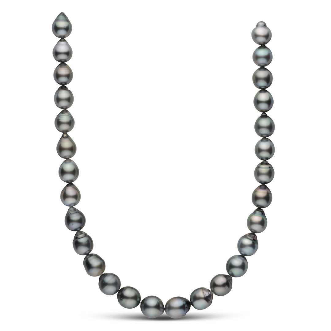 12.2-13.1 mm AA+/AAA Tahitian Drop Pearl Necklace