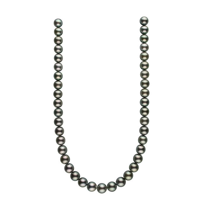 10.0-11.4 mm AAA Tahitian Round Pearl Necklace