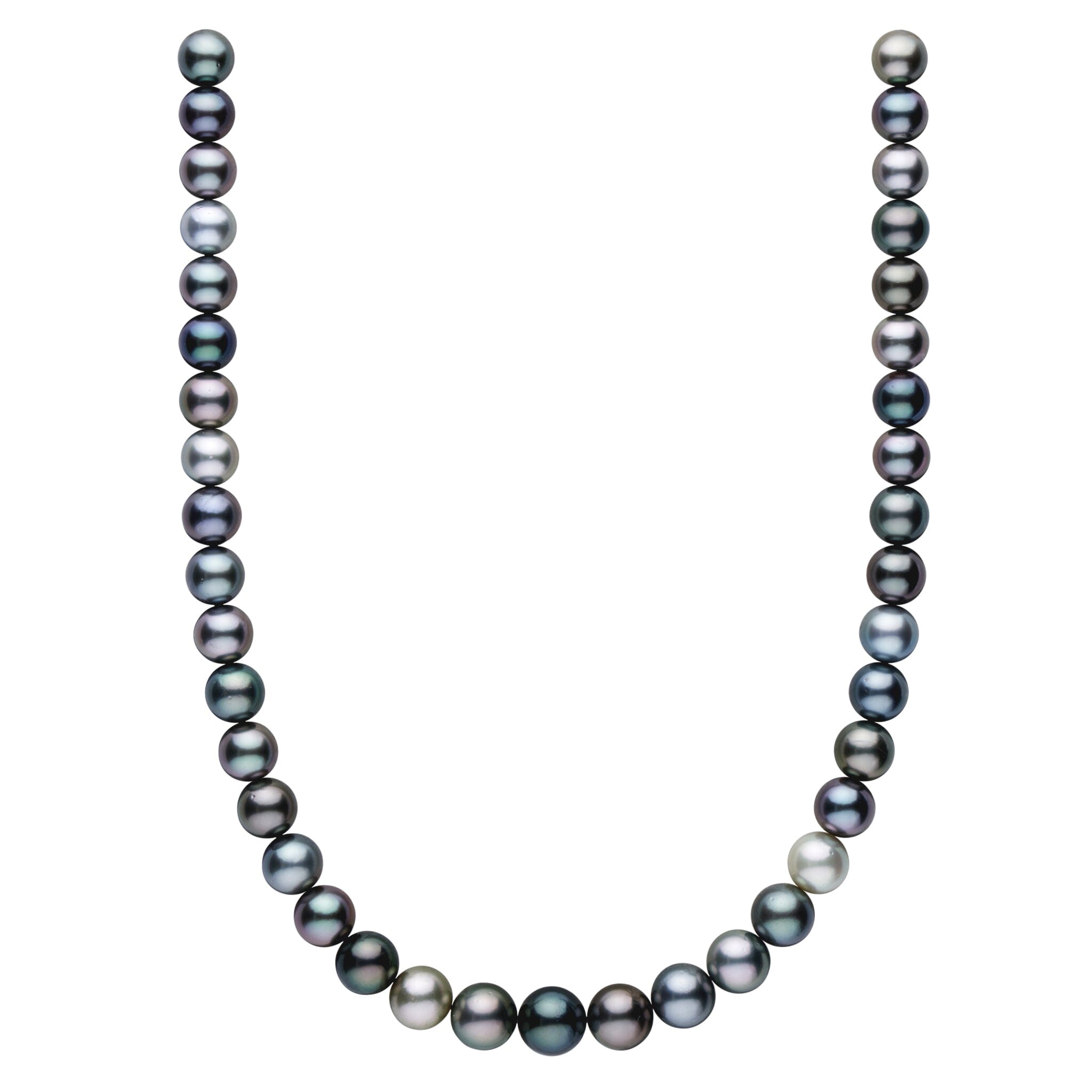 10.0-12.2 mm AA+/AAA Tahitian Round Pearl Necklace