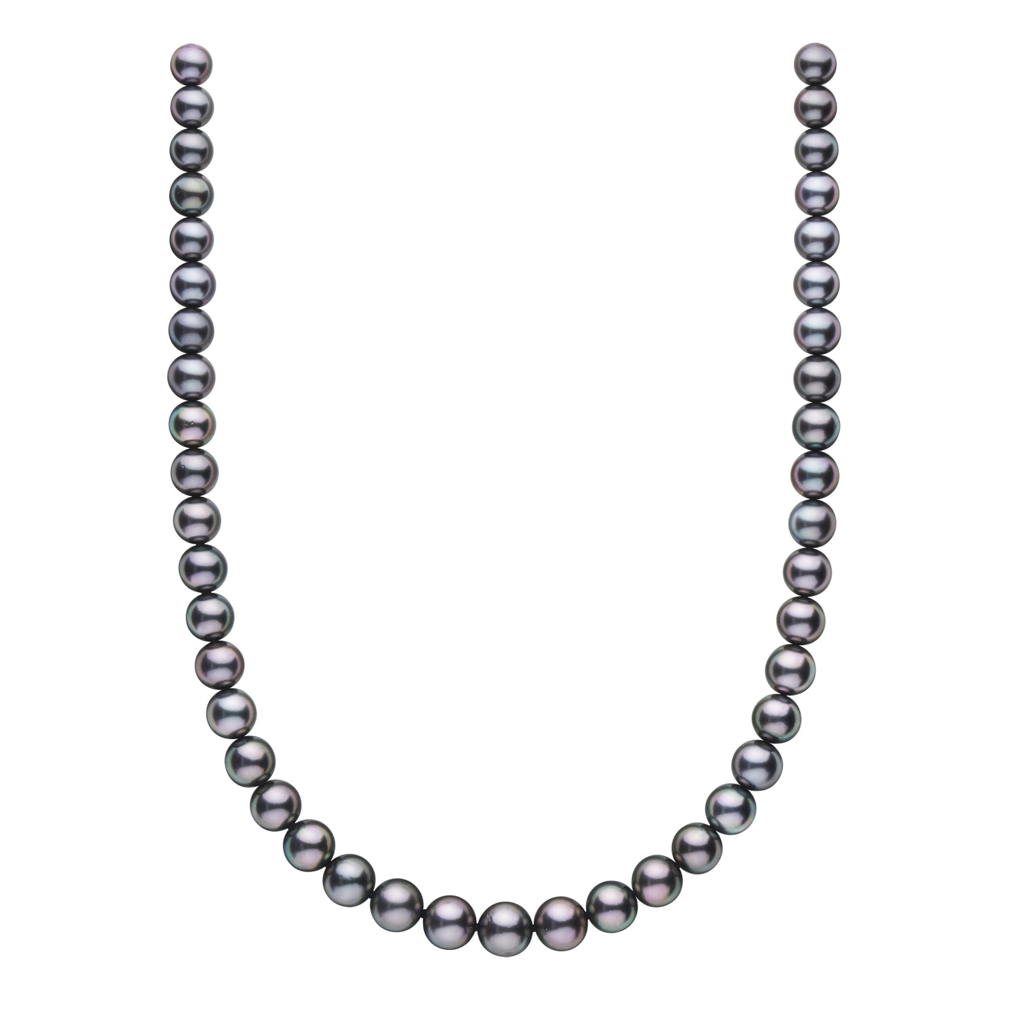 8.4-10.7 mm AA+/AAA Tahitian Round Pearl Necklace