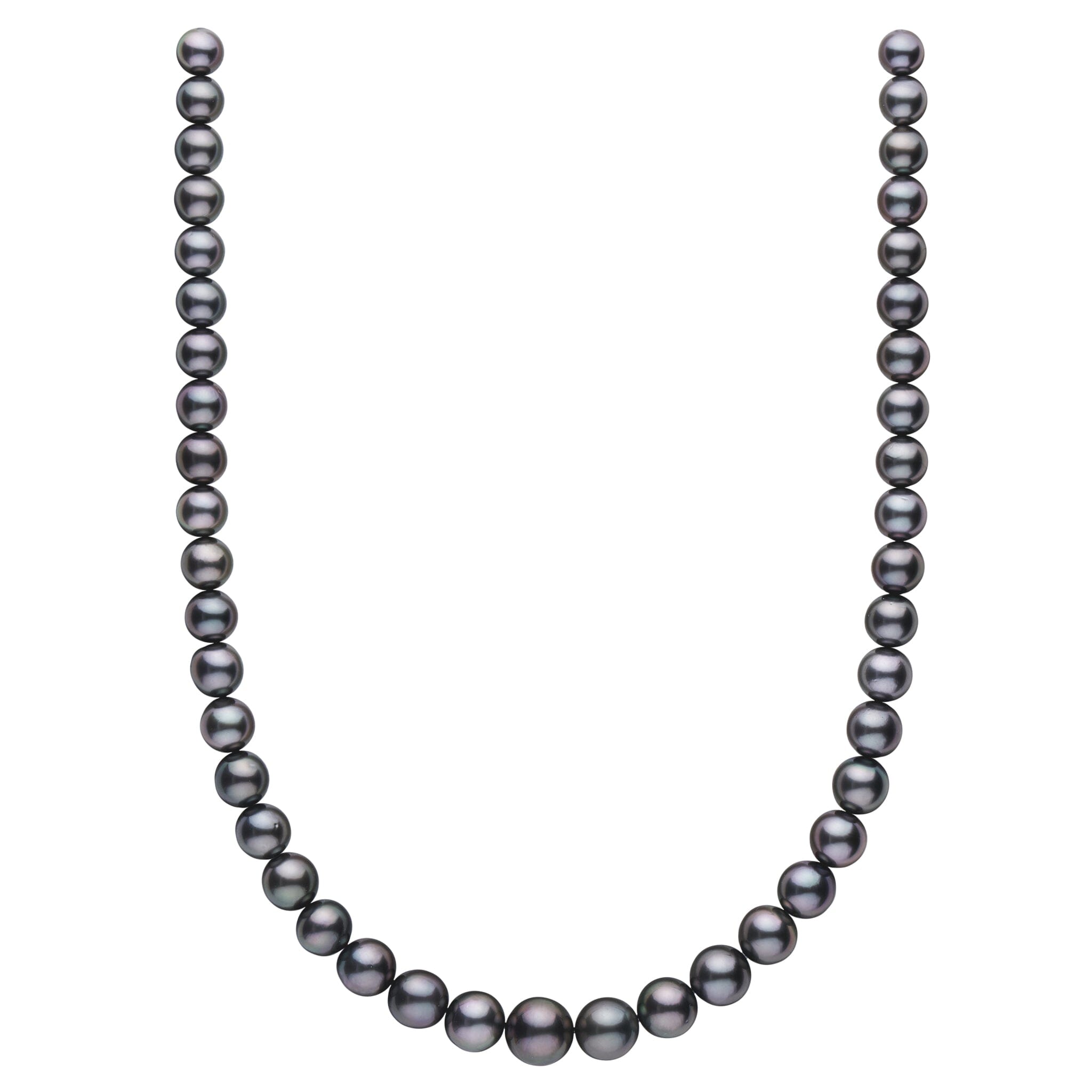 8.2-12.0 mm AAA Tahitian Round Pearl Necklace