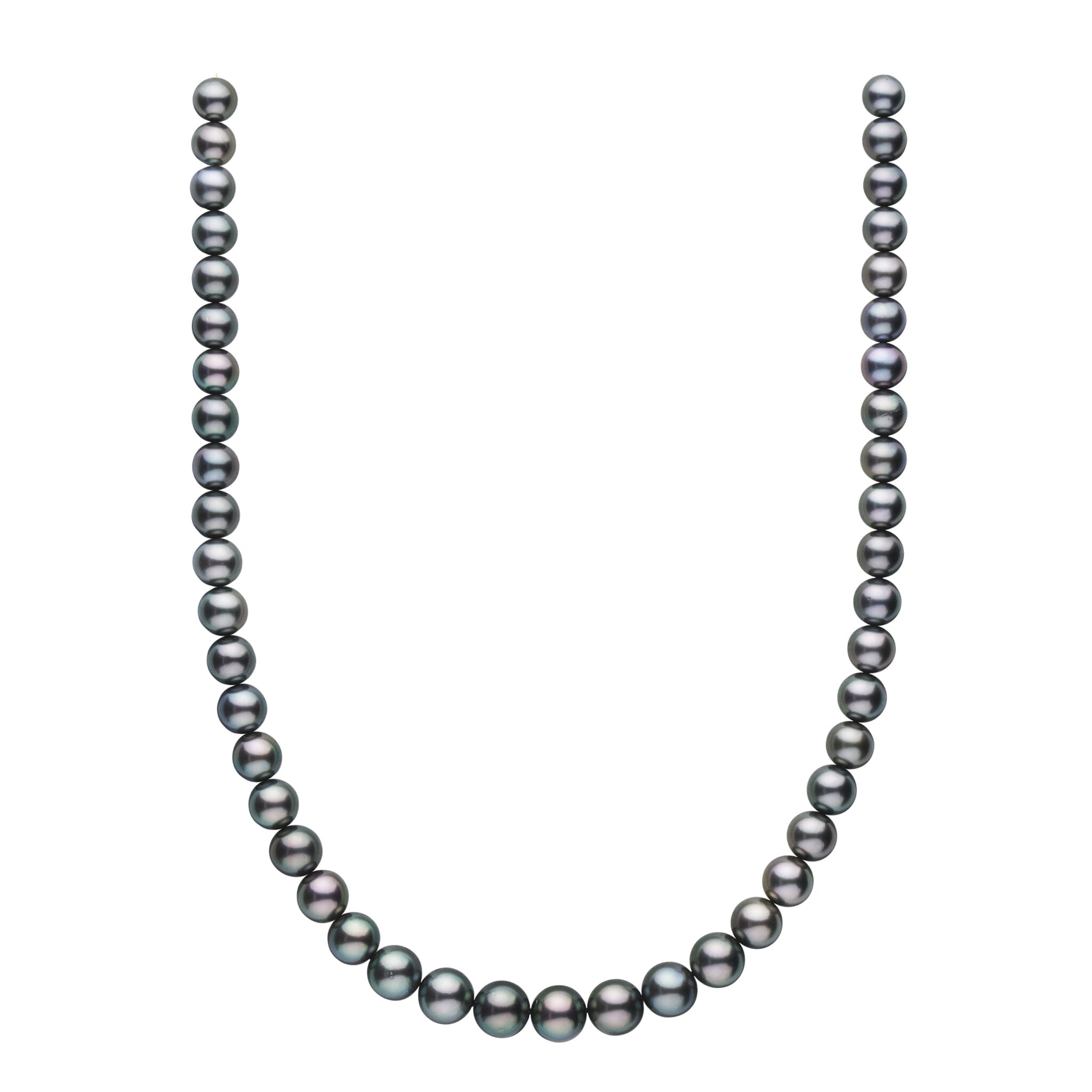 8.0-10.5 mm AA+/AAA Tahitian Round Pearl Necklace