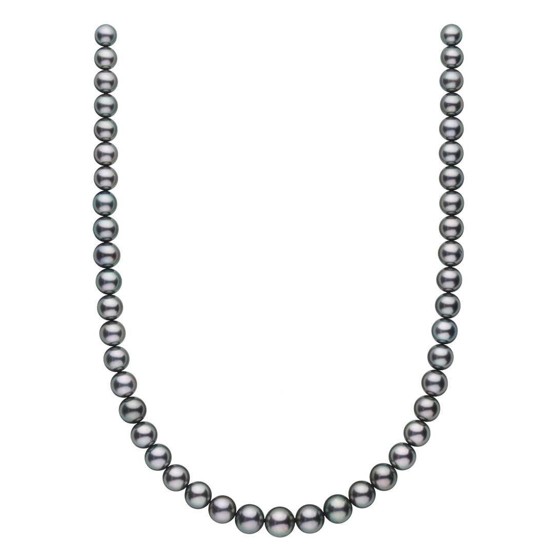 8.0-10.9 mm AA+/AAA Tahitian Round Pearl Necklace