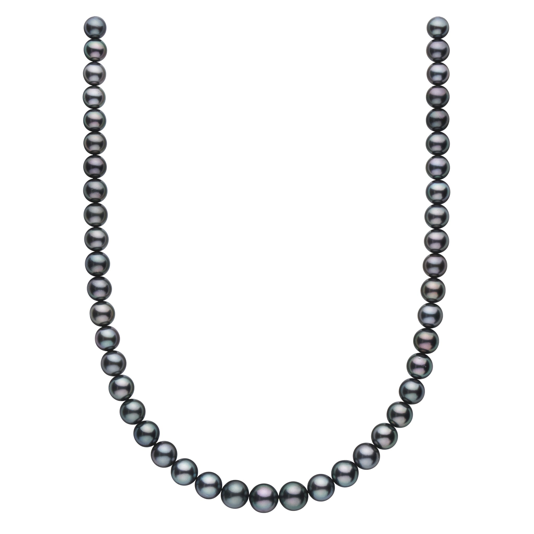 8.2-10.5 mm AA+/AAA Tahitian Round Pearl Necklace