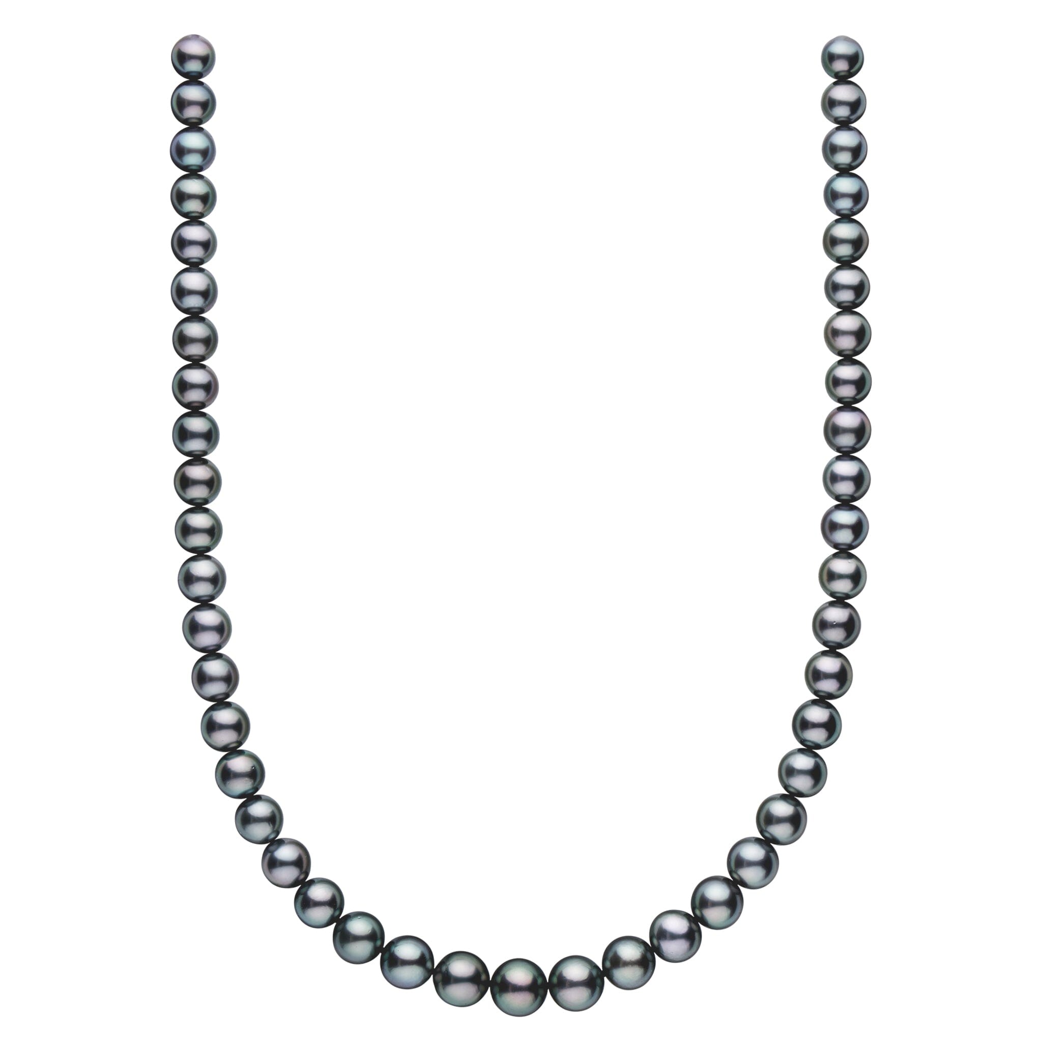 8.2-10.6 mm AA+/AAA Tahitian Round Pearl Necklace