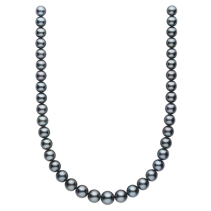 10.0-12.8 mm AAA Tahitian Round Pearl Necklace