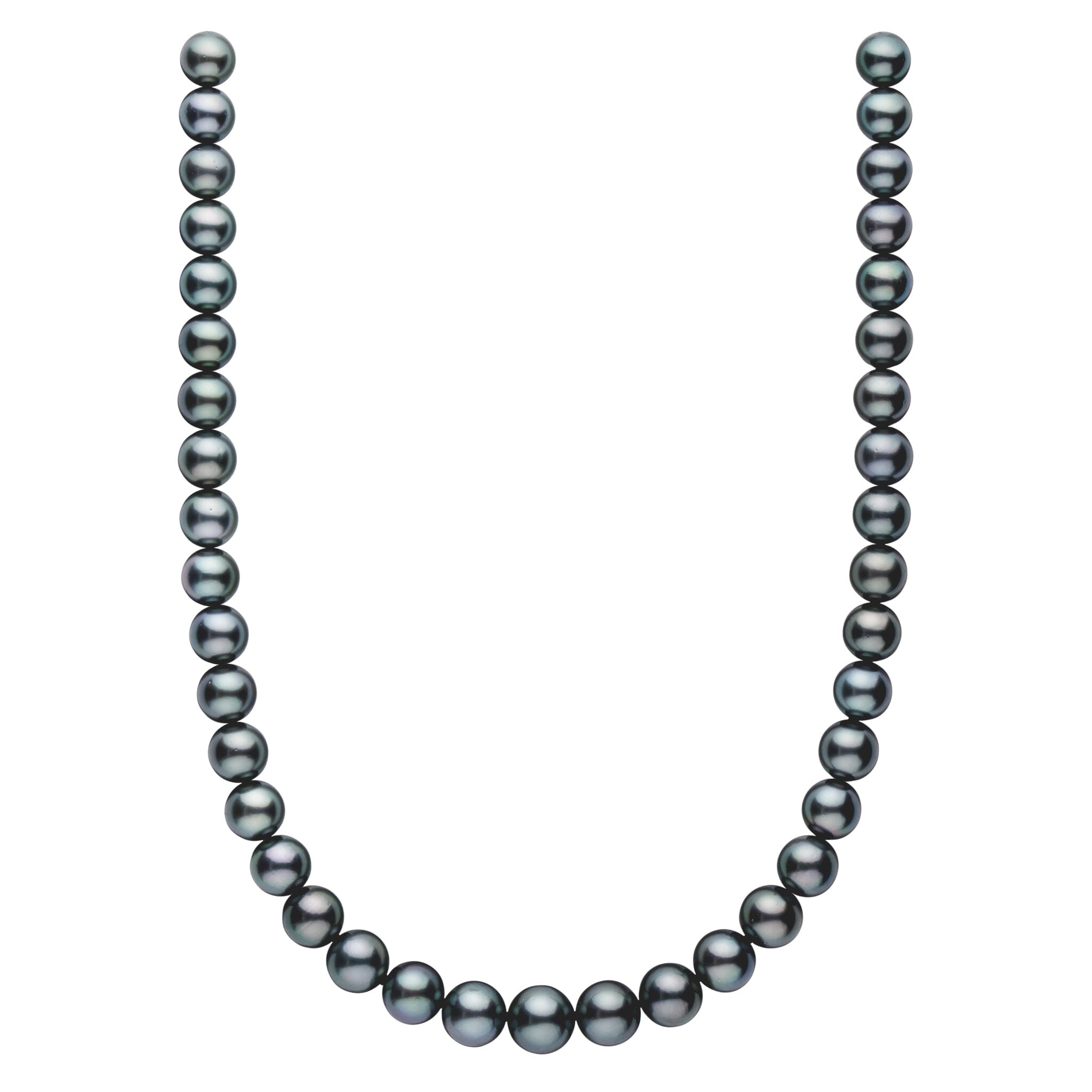 10.0-12.2 mm AA+/AAA Tahitian Round Pearl Necklace