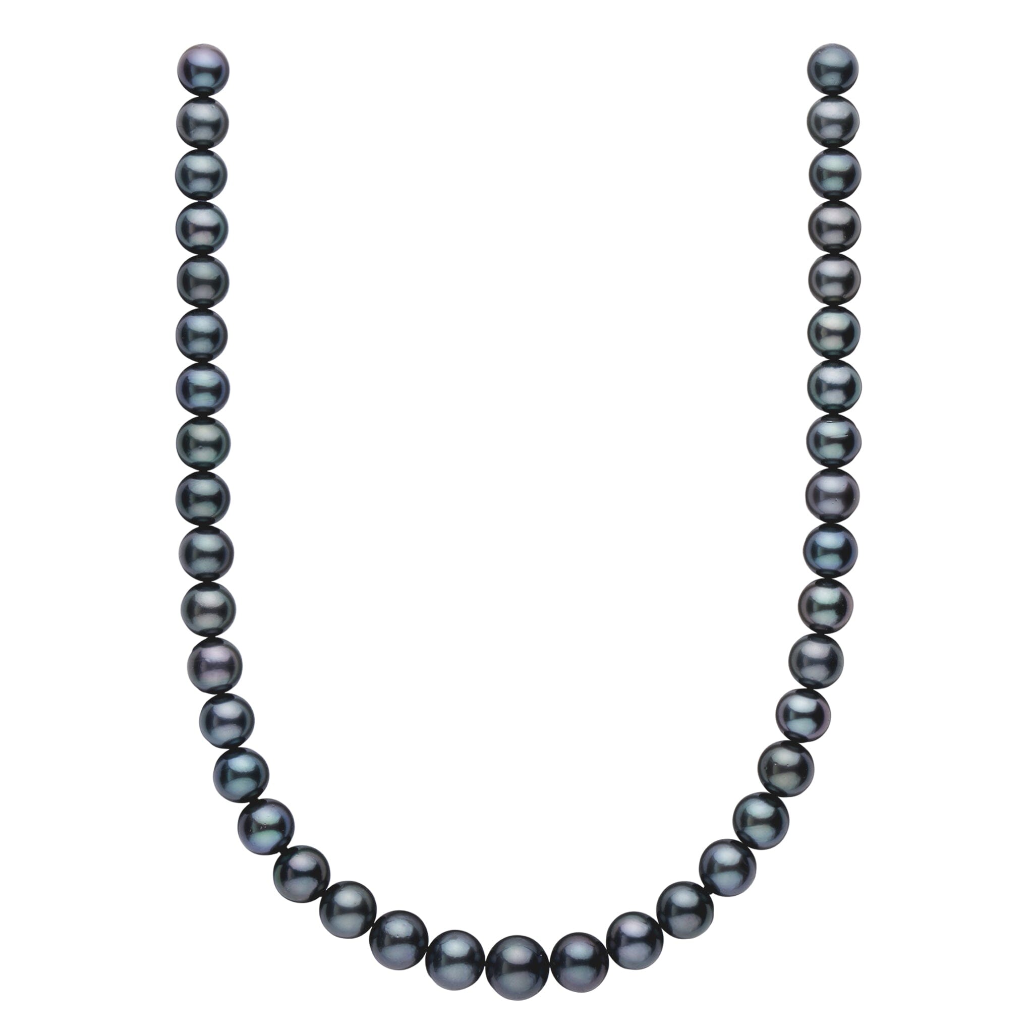 10.0-12.4 mm AA+/AAA Tahitian Round Pearl Necklace