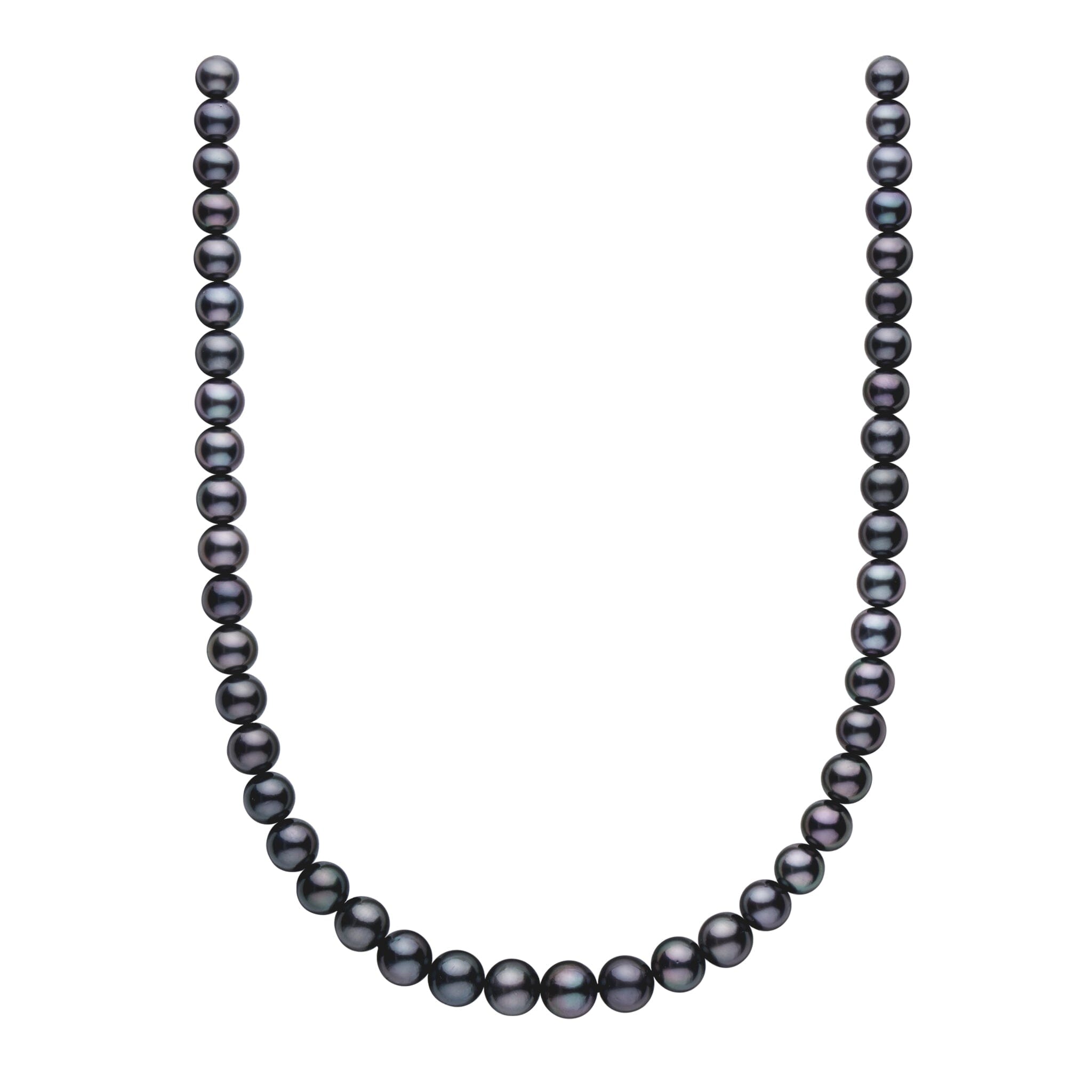 8.1-10.6 mm AA+/AAA Tahitian Round Pearl Necklace