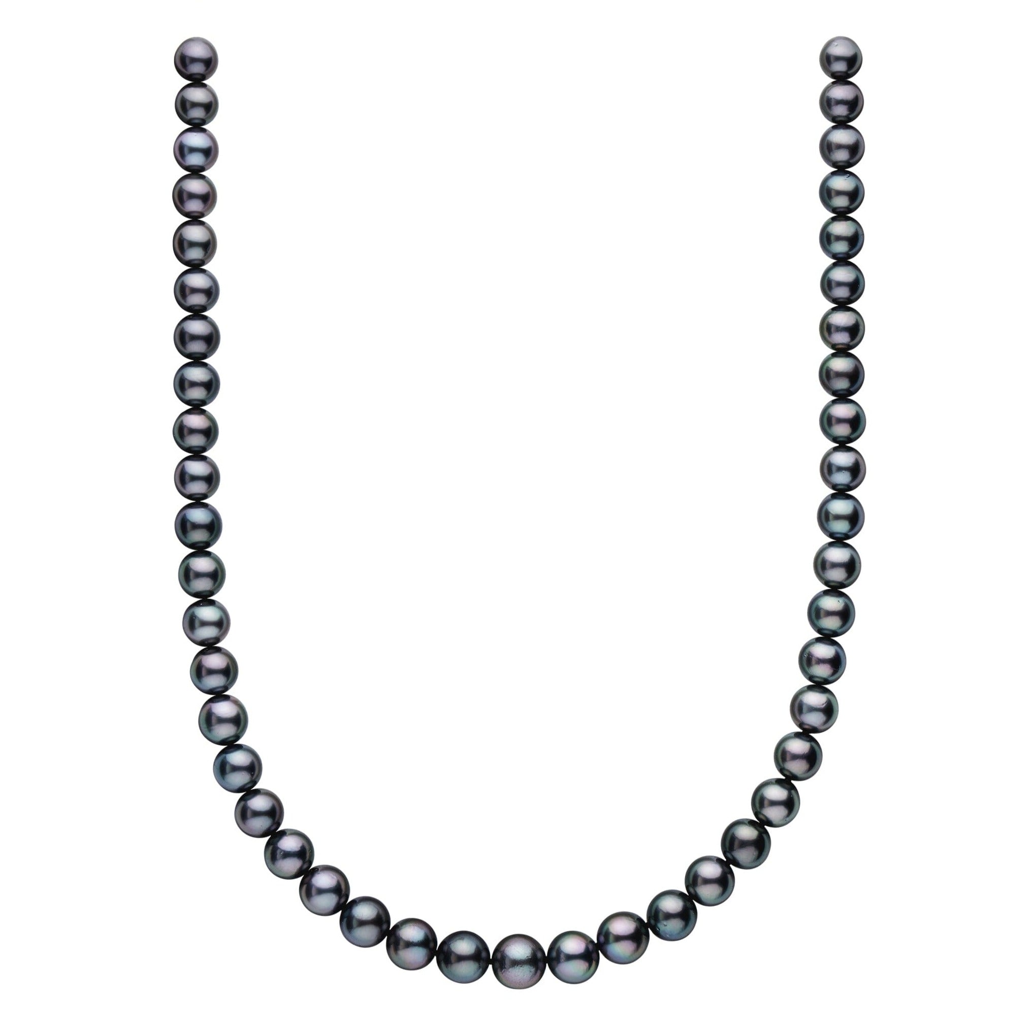 8.2-10.4 mm AA+/AAA Tahitian Round Pearl Necklace