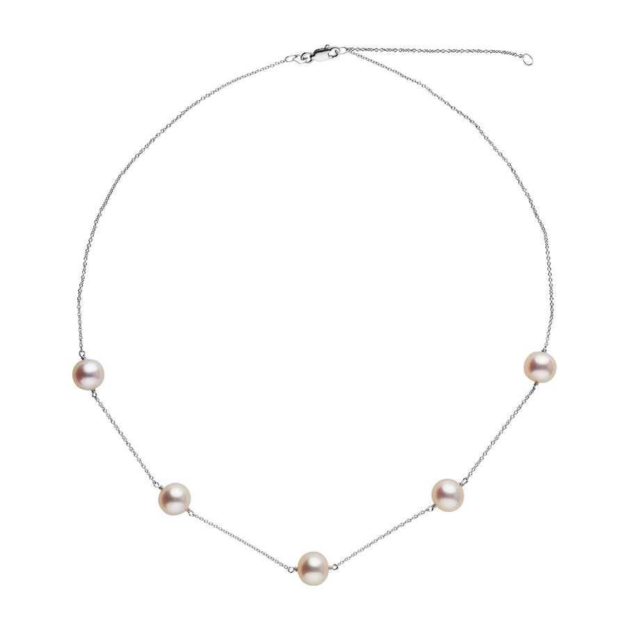 Terra Collection White Freshadama Pearl Necklace wg