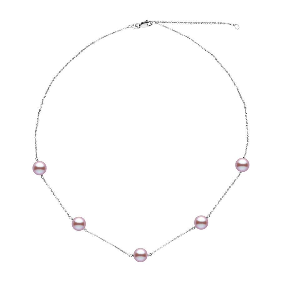 Terra Collection Lavender Freshadama Pearl Necklace wg