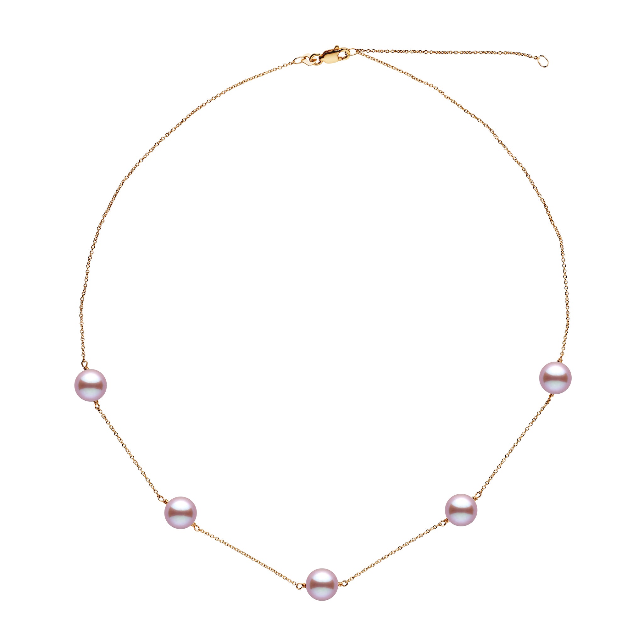 LV Pearl Circle Necklace