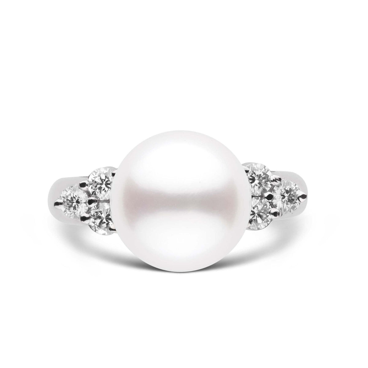 Always Collection 10.0-11.0 mm White South Sea Pearl Ring wg