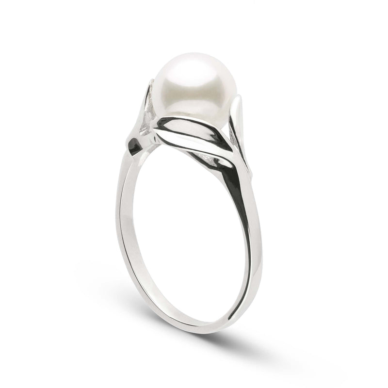 Blossom Collection 8.0-8.5 mm Akoya Pearl Ring – Pearl Paradise