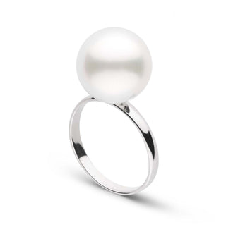Classic Collection 12.0-13.0 mm White South Sea Pearl Ring wg